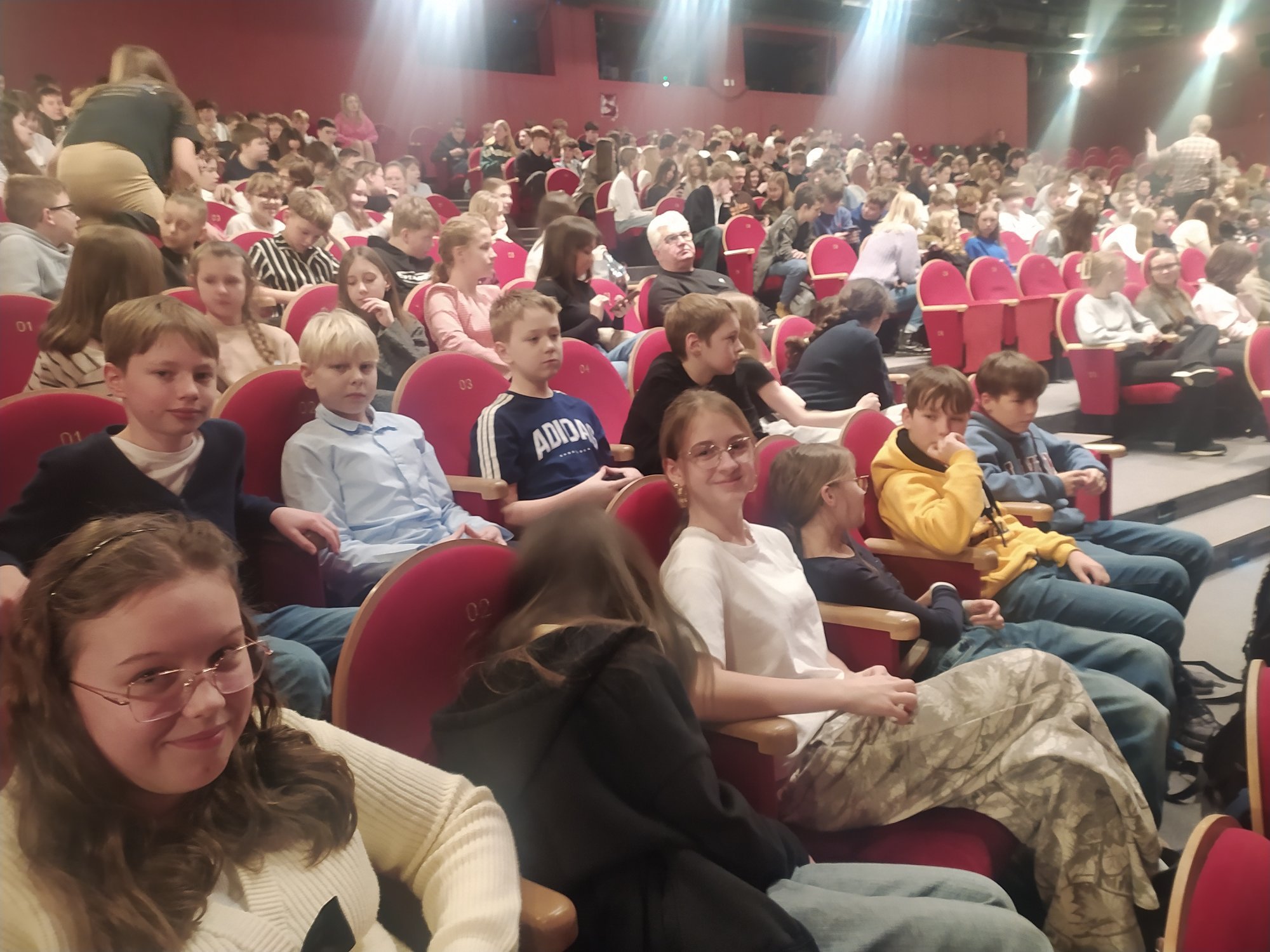 Udział klas 5  w projekcie edukacyjnym „Szkoła kulturalna na Mazowszu”